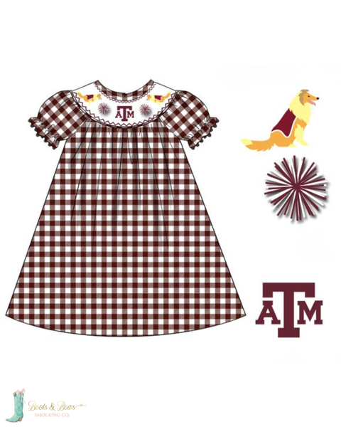 PRE-ORDER: Officially Licensed Texas A&M Cheer Dress (ETA Early August)