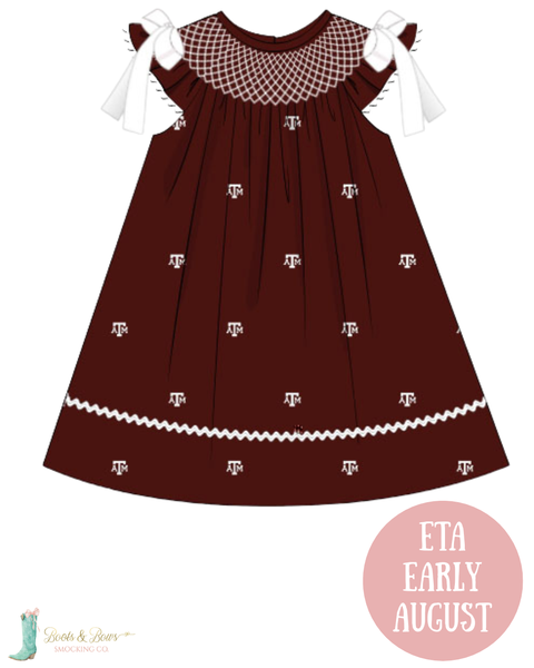 PRE-ORDER: Officially Licensed Texas A&M Aggie Pride Dress (ETA Early August)