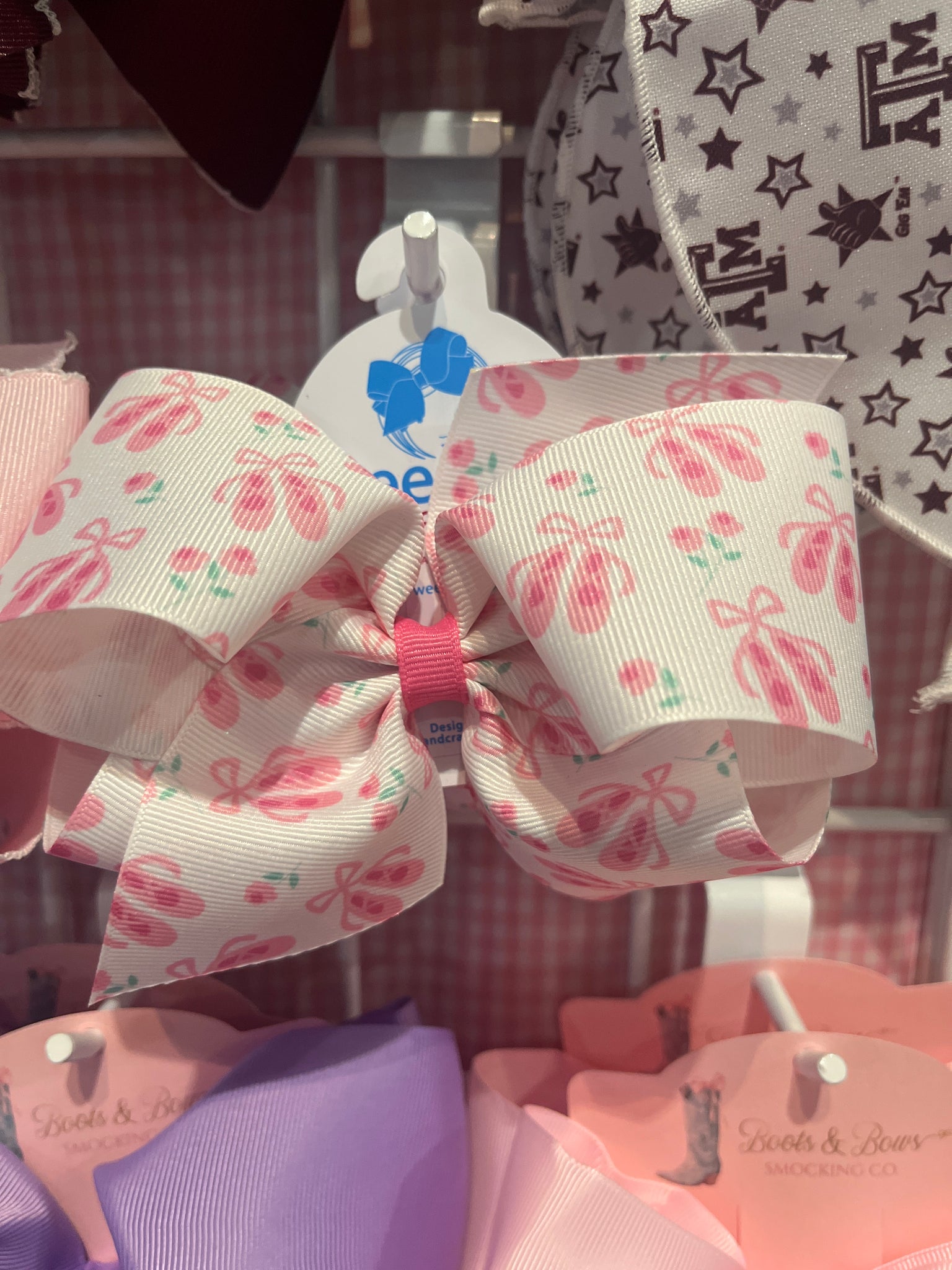 Wee Ones Ballerina Hair Bow - King Size