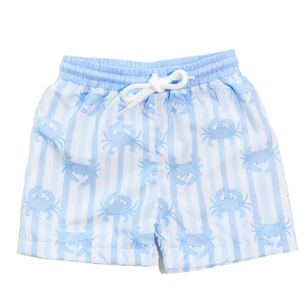 Boys Blue Crab Swimsuit