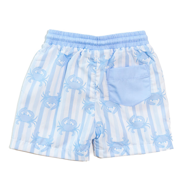 Boys Blue Crab Swimsuit