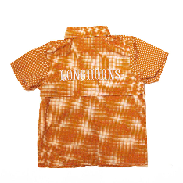 Boys Gameday Fishing Shirt - UNIVERSITY OF TEXAS