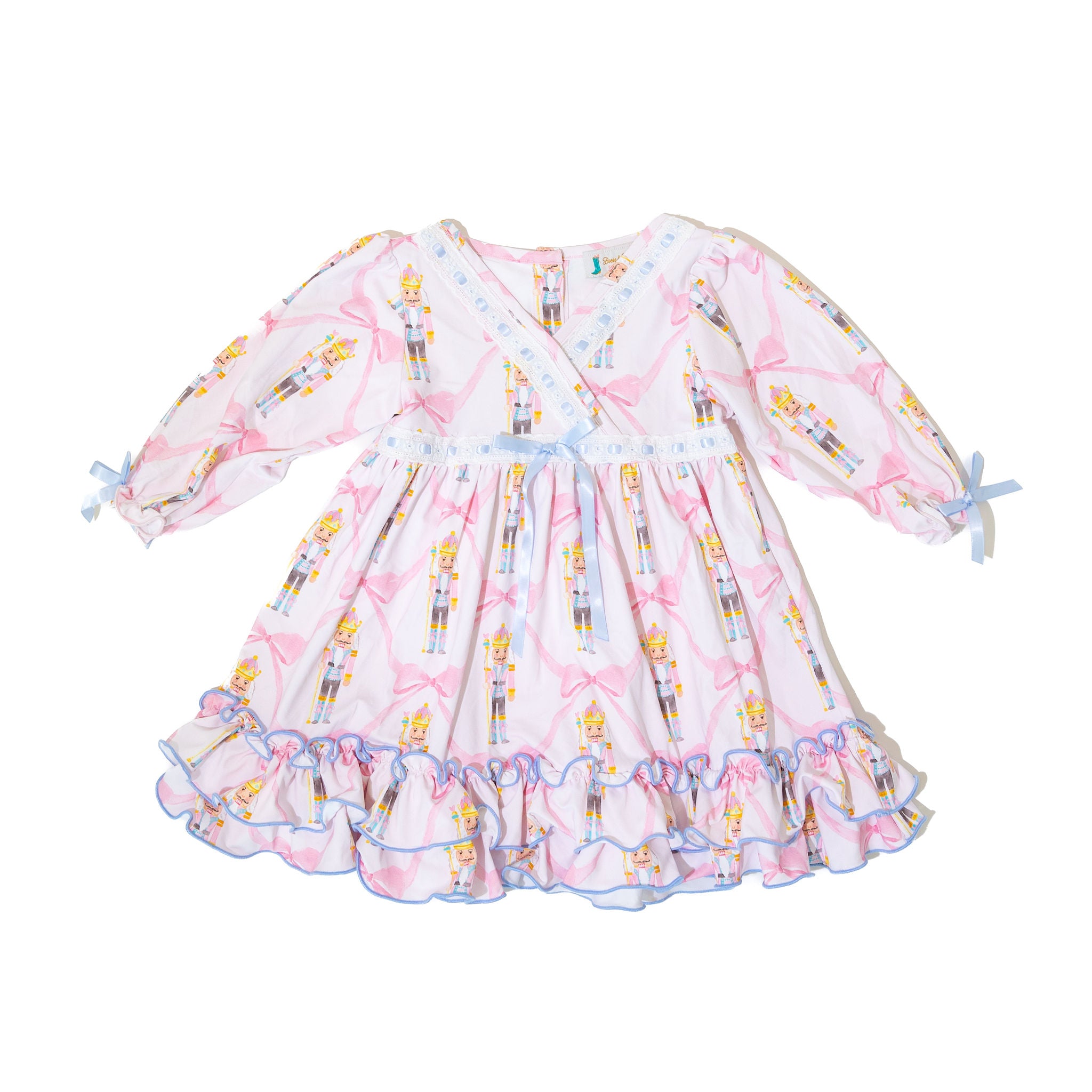 Girls Pink Nutcracker Nightgown