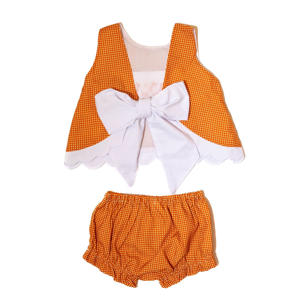 Girls University of Texas Gameday Diaper Set (Officially Licensed)