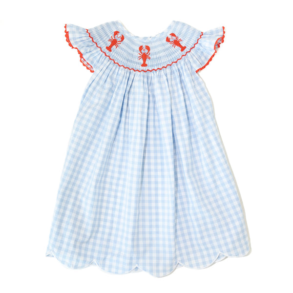 PRE-ORDER: Girls Smocked Crawfish  - 5T (ETA JANUARY)
