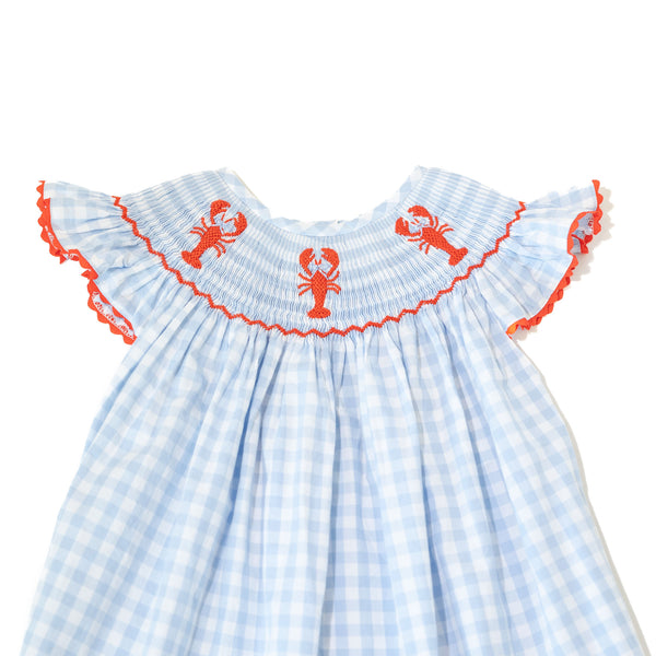 PRE-ORDER: Girls Smocked Crawfish  - 5T (ETA JANUARY)