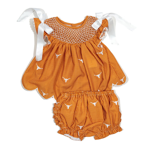 Officially Licensed UT Austin Longhorn Pride Diaper Set
