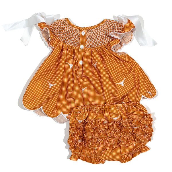 Officially Licensed UT Austin Longhorn Pride Diaper Set