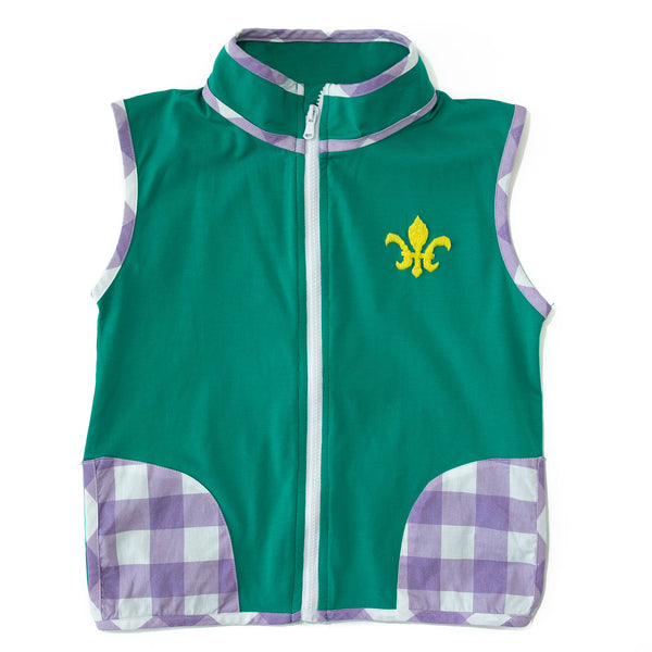 Boys Mardi Gras Vest