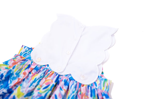 Girls Summer Soiree Scallop Dress -  Size 24M