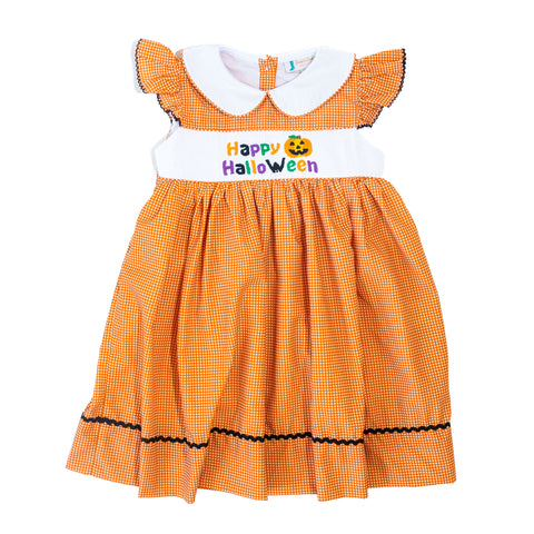 Girls Happy Halloween Dress
