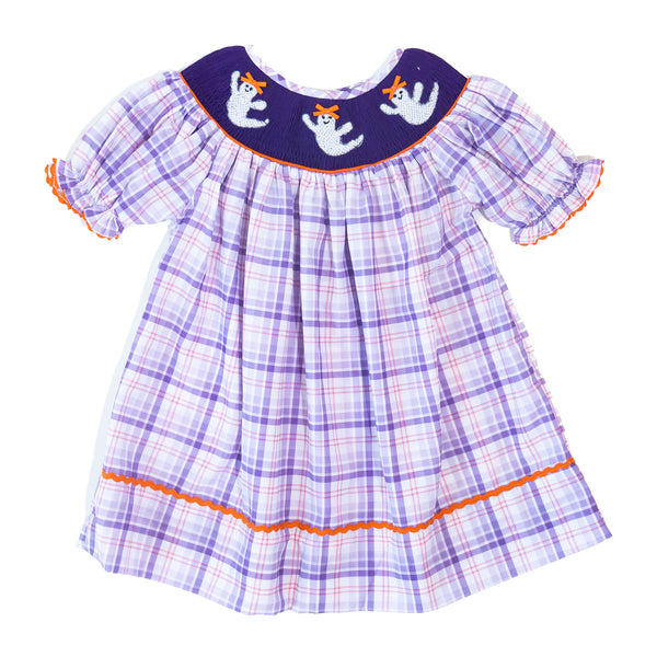 Girls Ghost Smocked Dress