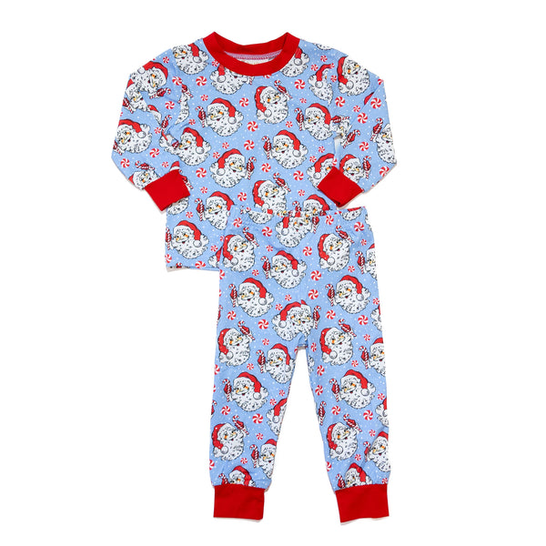 Kids Jolly Santa Pajamas