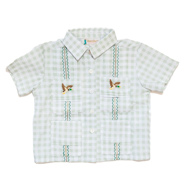 Boys Mallard Guayabera