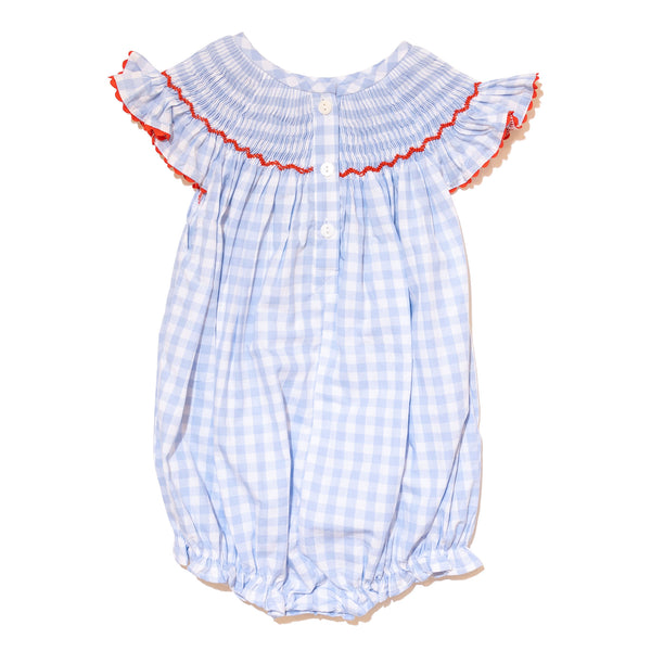 Girls Smocked Crawfish Bubble - 6M