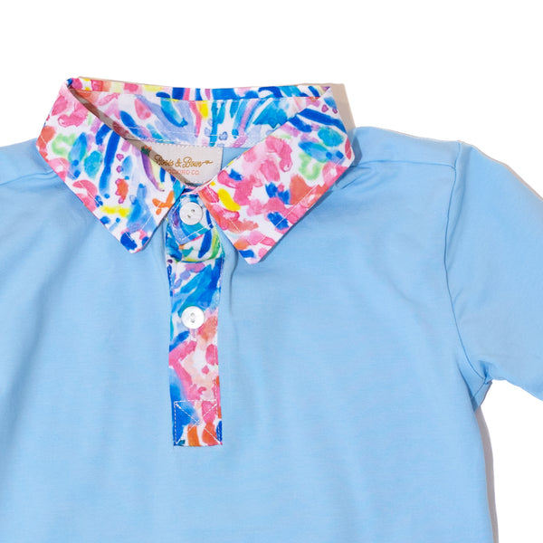 Blooper: Boys Summer Soiree Polo “PPK” - Size 3M