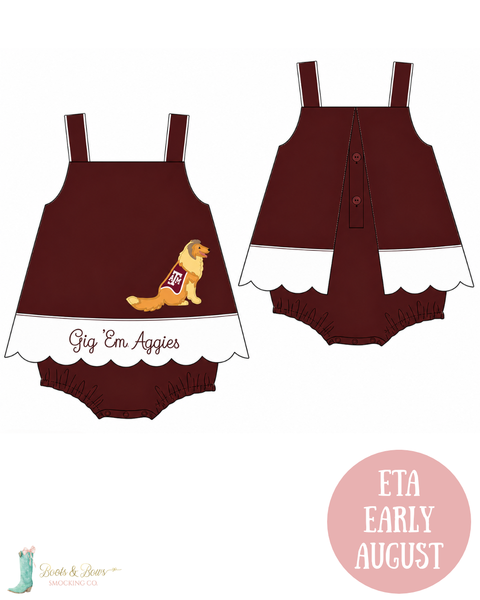 PRE-ORDER: Officially Licensed Texas A&M Gig 'Em Aggies Bubble (ETA Early August)