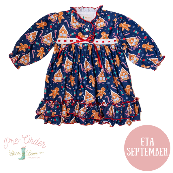 PRE-ORDER: Girls Gingerbread Nightgown (ETA September)
