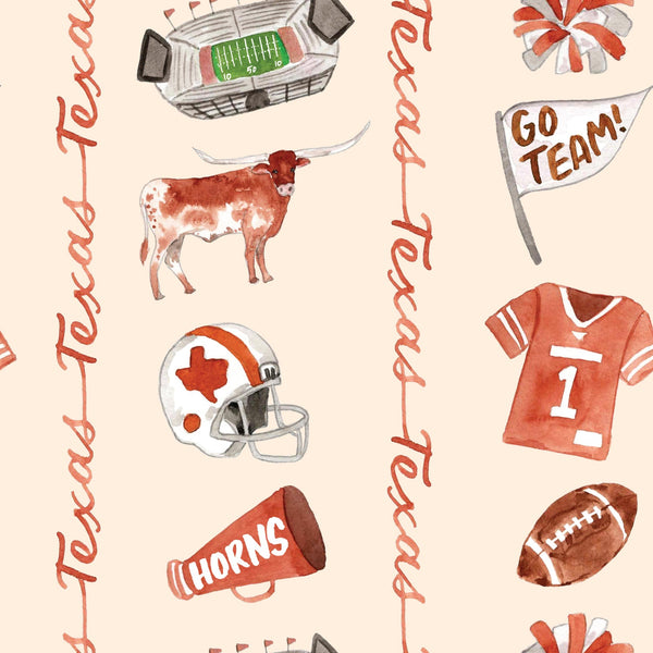 PRE-ORDER: Girls Texas Gameday Spirit Pajamas (ETA AUGUST)