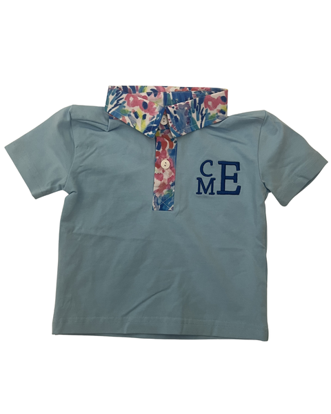 Blooper: Boys Summer Soiree Polo “CME” - Size 6M