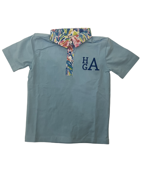 Blooper: Boys Summer Soiree Polo “HGA” - Size 4T