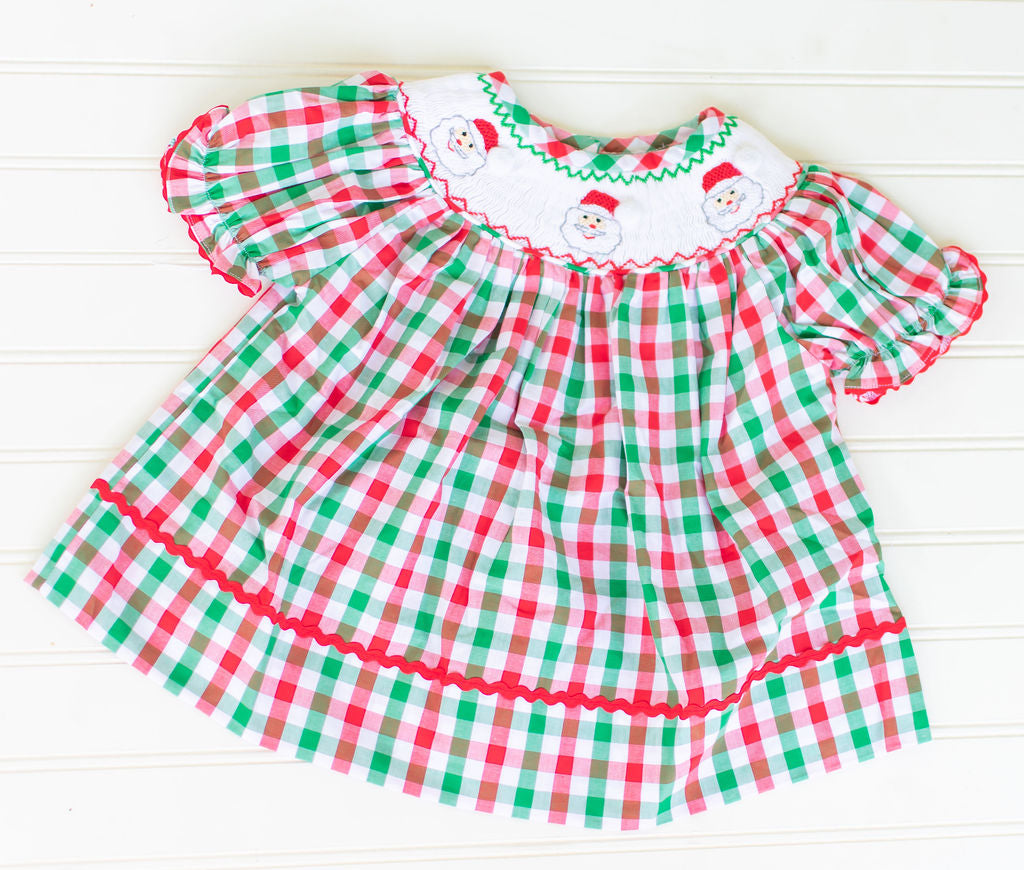 Girls Santa Dress