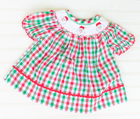 Girls Santa Dress
