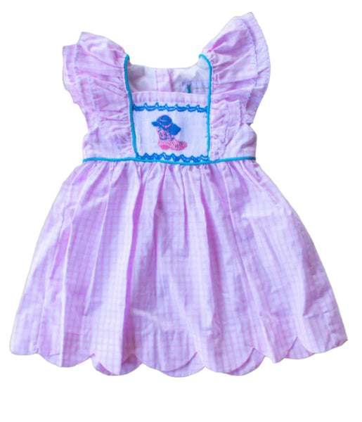 Pink Cowgirl Boot Dress